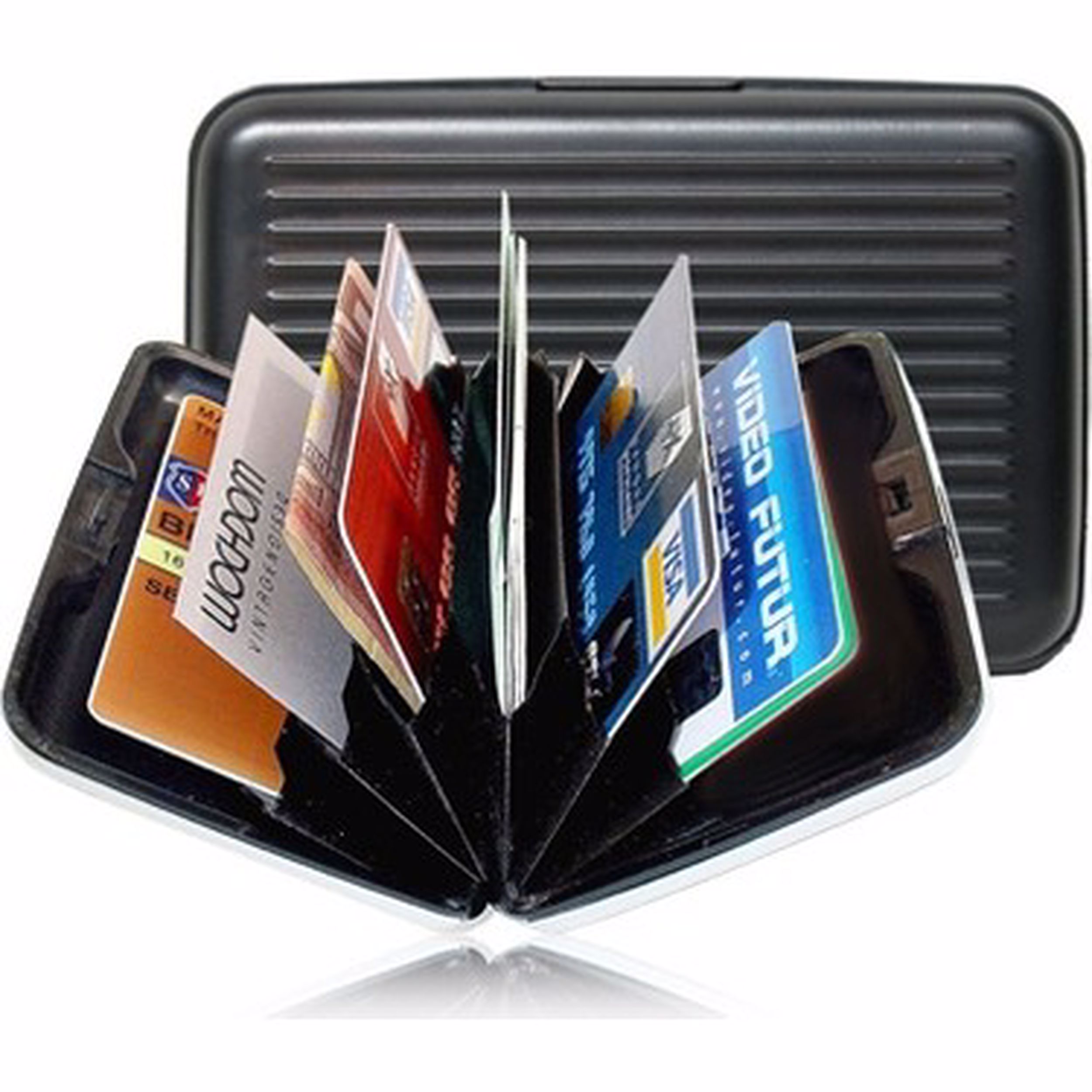 Кошелек для карточек. Алюминиевый кошелек Aluma Wallet. Кошелек алюминиевый, рифленый Aluma Wallet. Кейс для кредитных карт Security credit Card Wallet. Кошелек визитница Aluma Wallet Алюма волле.